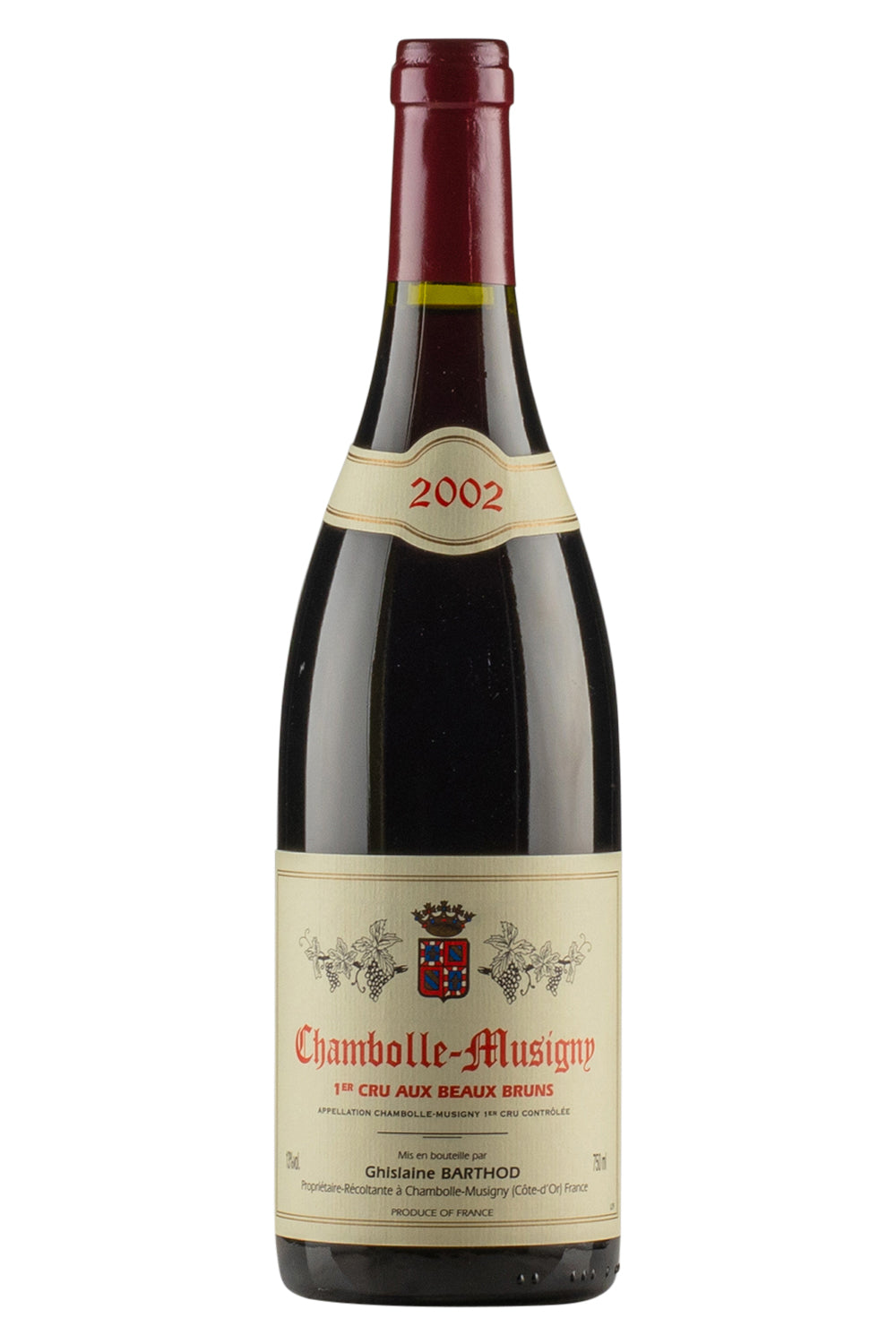 Chambolle Musigny Aux Beaux Bruns Ghislaine Barthod 2002
