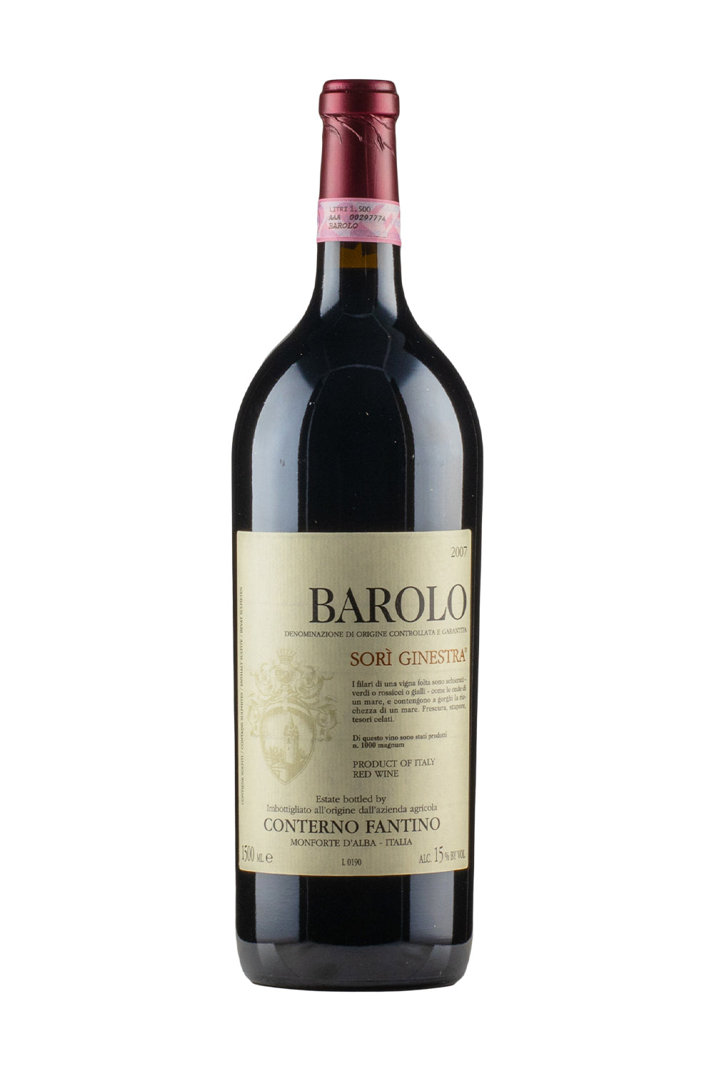 Barolo Vigna Sori Ginestra Conterno Fantino Magnum 2007
