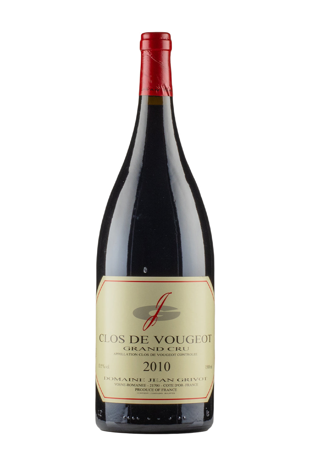 Clos de Vougeot Jean Grivot Magnum 2010