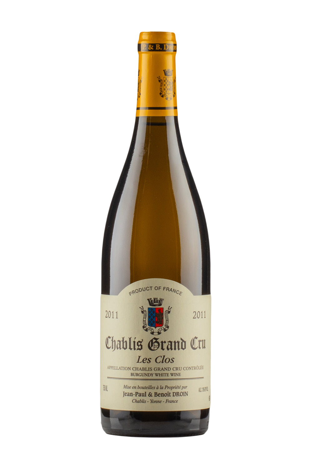 Chablis Les Clos Droin 2011