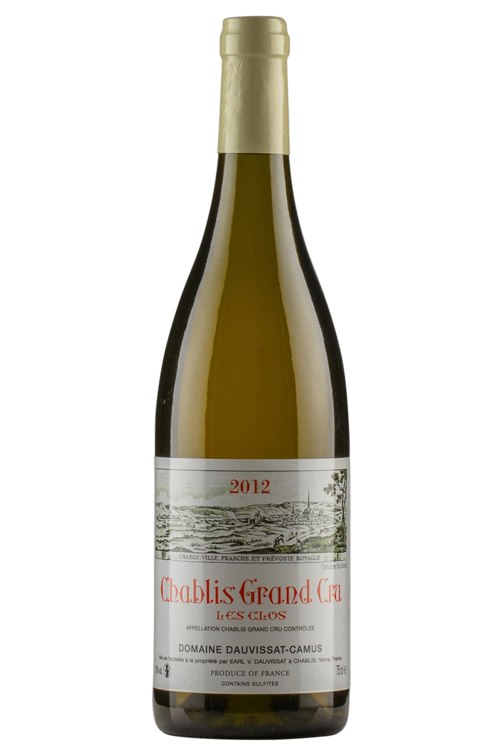 Chablis Les Clos Dauvissat Camus 2012