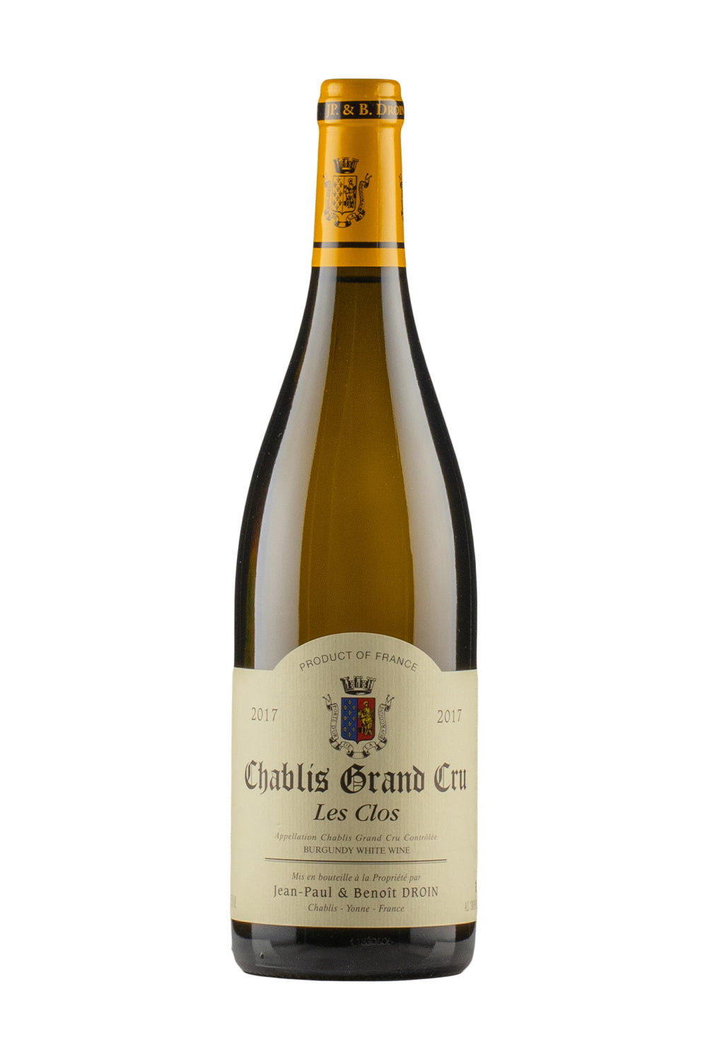 Chablis Les Clos Droin 2017