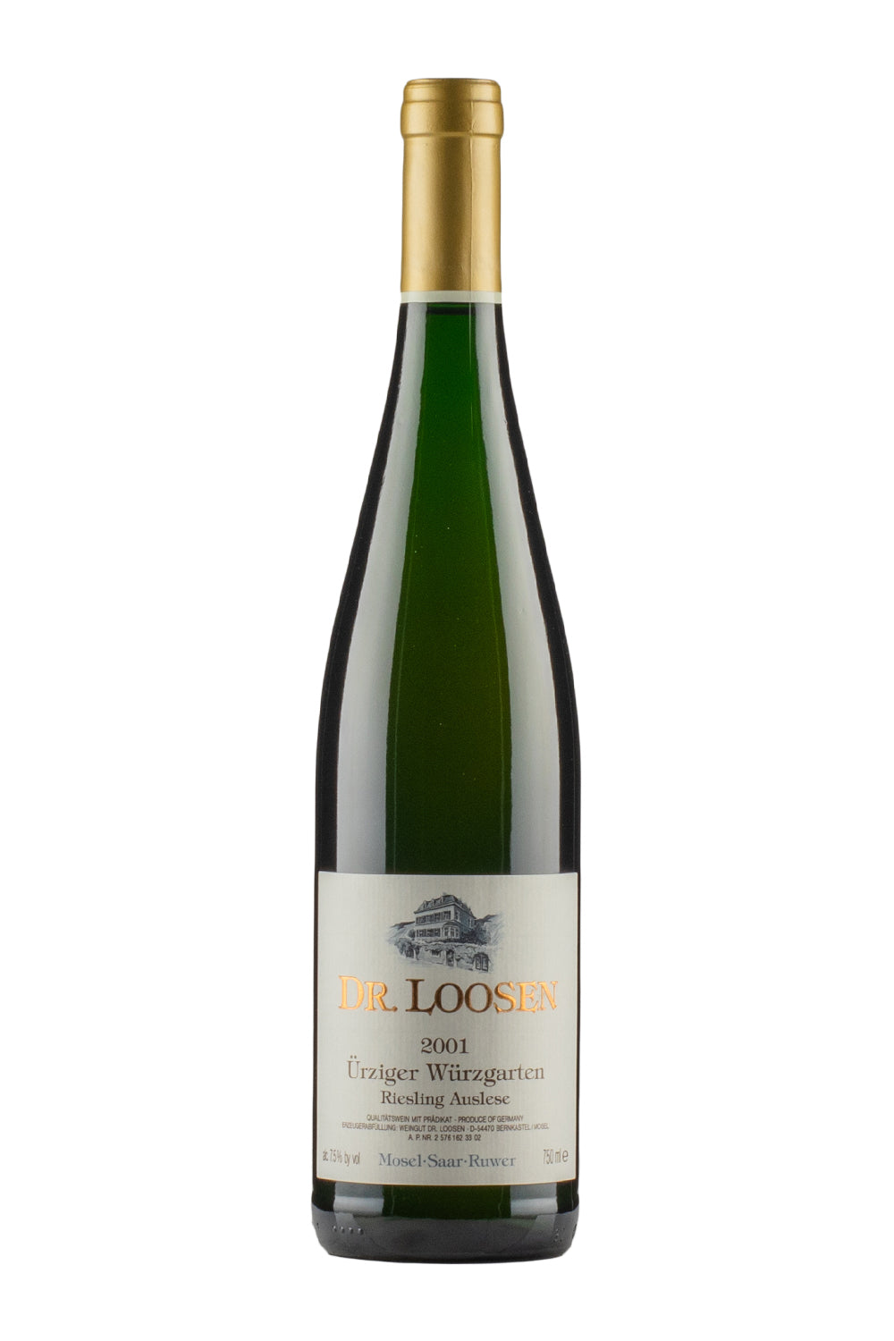 Dr Loosen Urziger Wurzgarten Riesling Auslese Goldkapsel 2001
