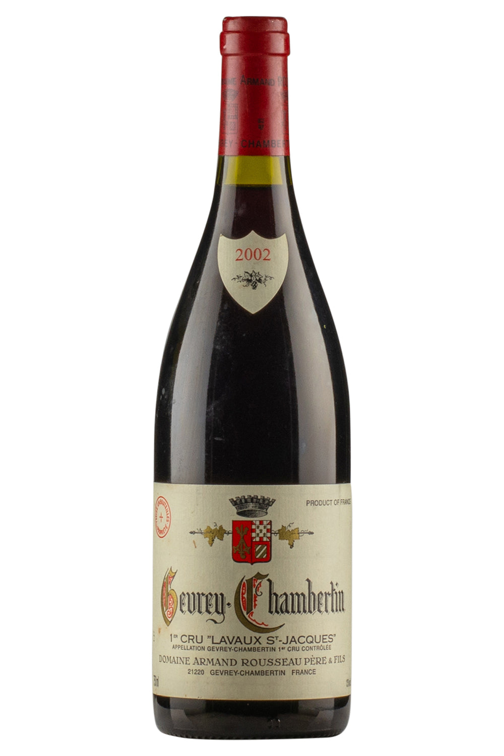 Gevrey Chambertin Lavaux St Jacques Armand Rousseau 2002
