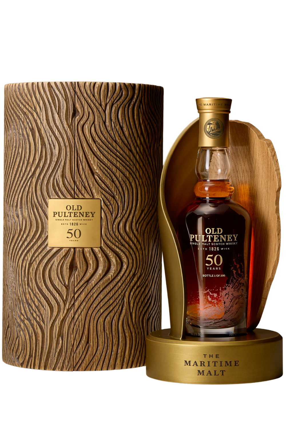Old Pulteney 50 Year Old 200th Anniversary Release