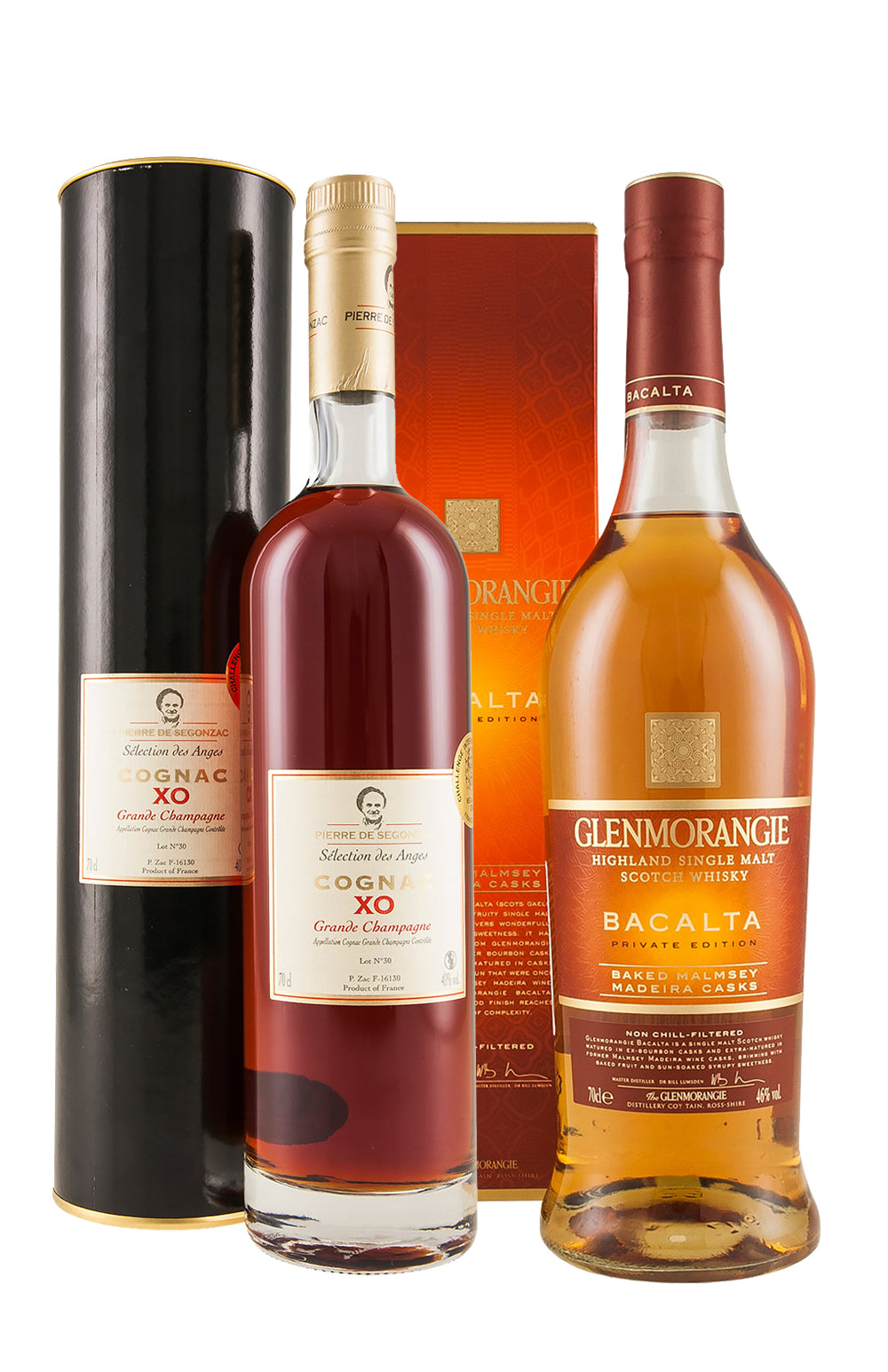 Father`s Day Whisky and Cognac Duo