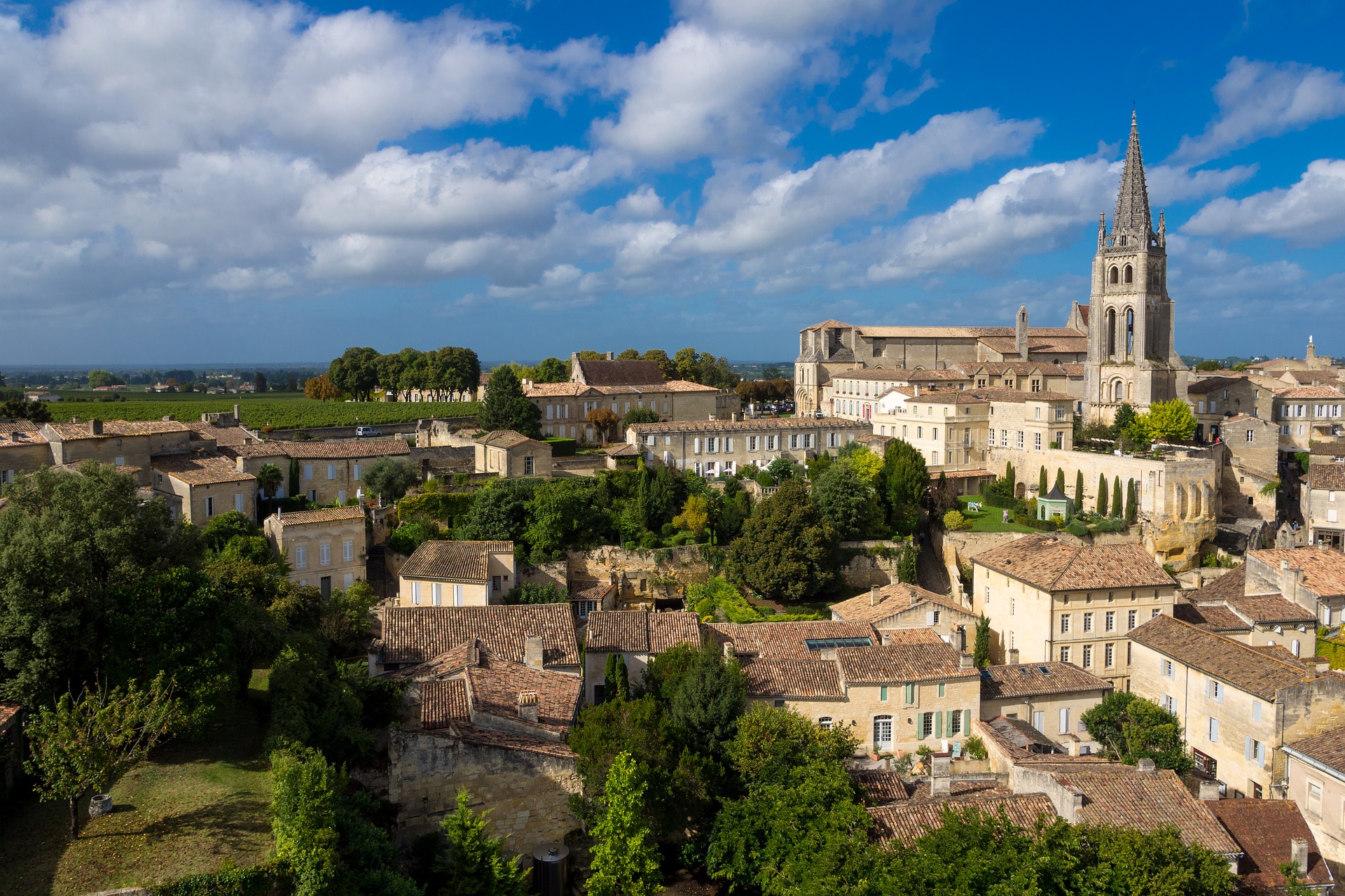 Bordeaux is produced in the south-west of France