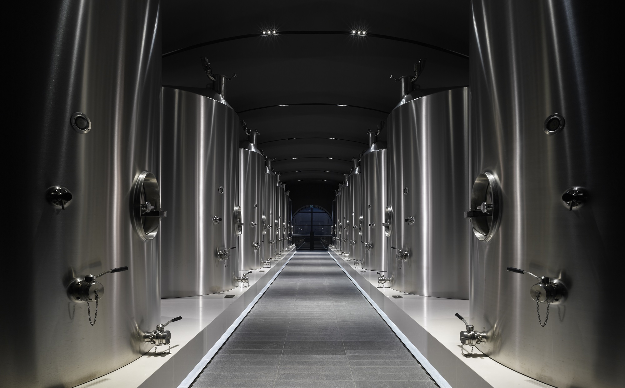 The winery at Champagne Laurent-Perrier