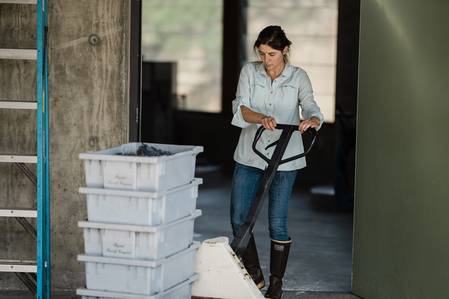 KK Carothers took over as winemaker at Bryant in 2018