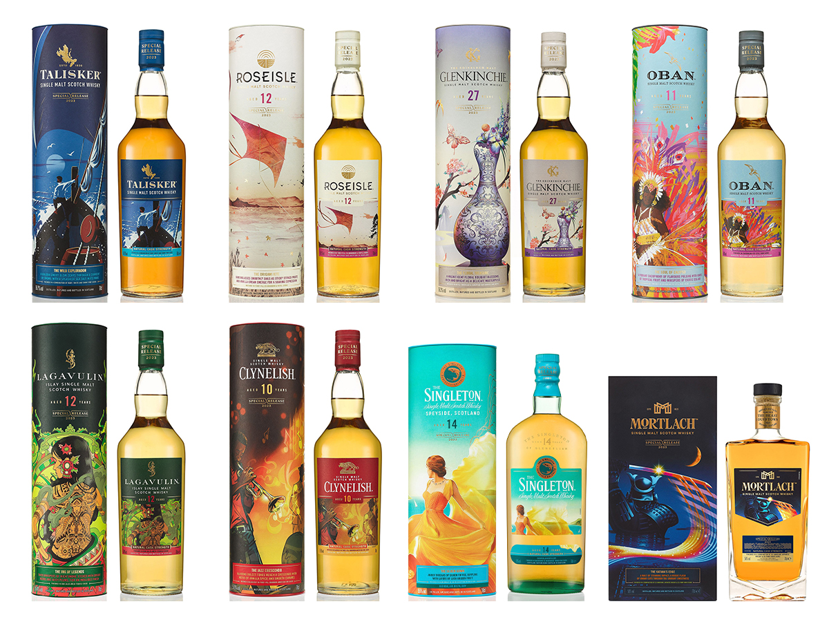 The 2023 Special Releases from Diageo