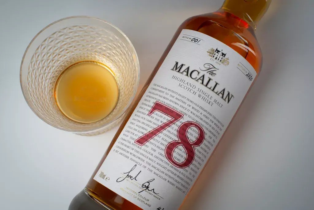 The Macallan 78 Year Old Red Collection