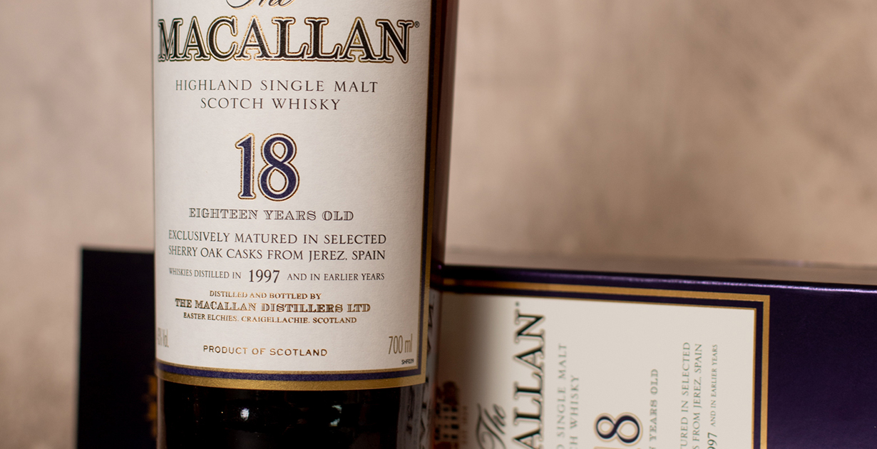 Macallan 18 Year Old Sherry Oak 1997