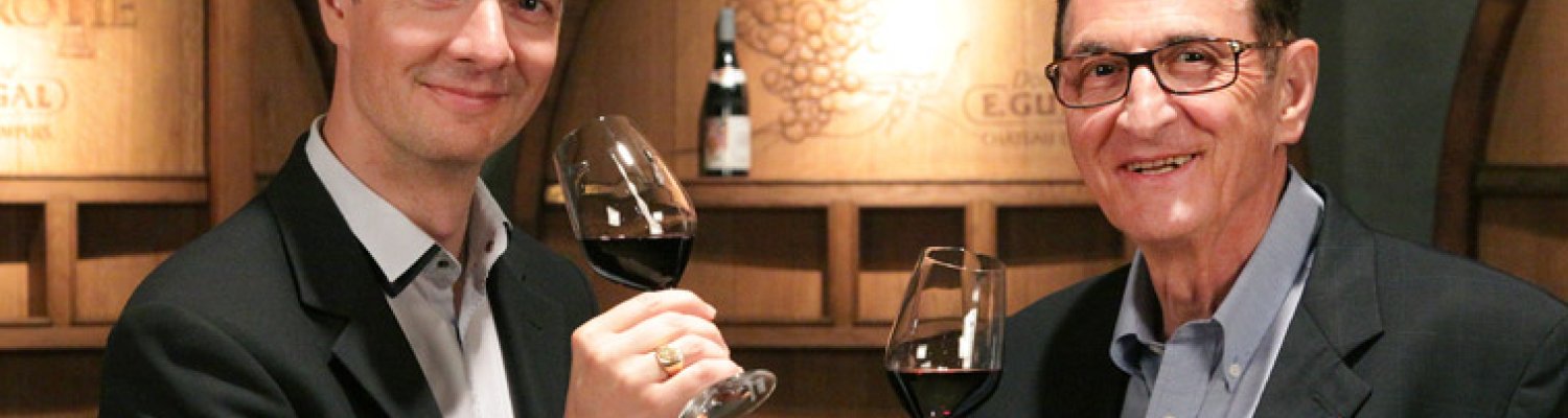 Wine tasting at Guigal