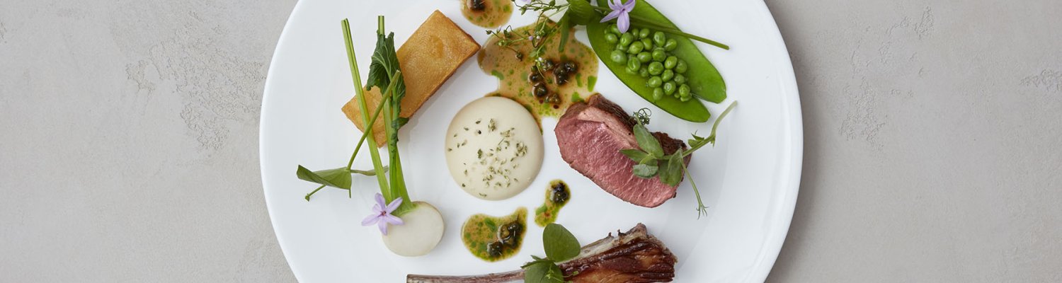 One of Ollie Dabbous' beautiful dishes