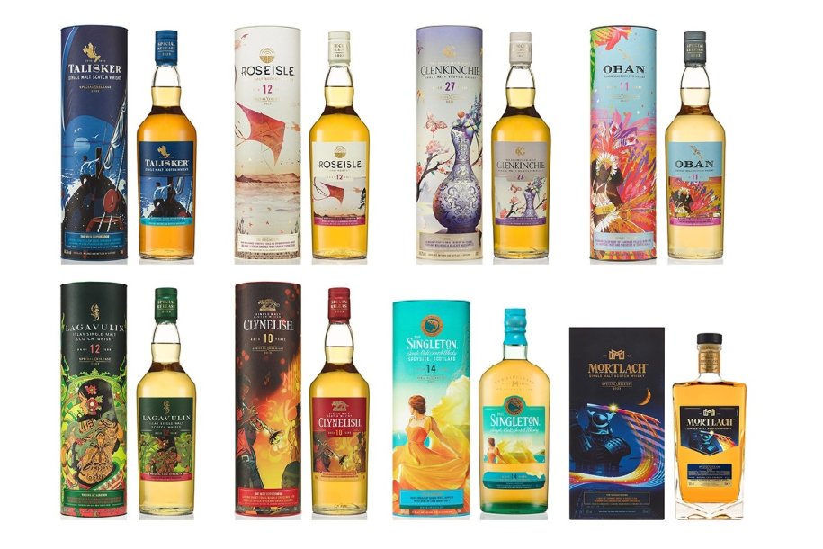 Diageo Special Releases 2023 - a collection of limited edition whiskies