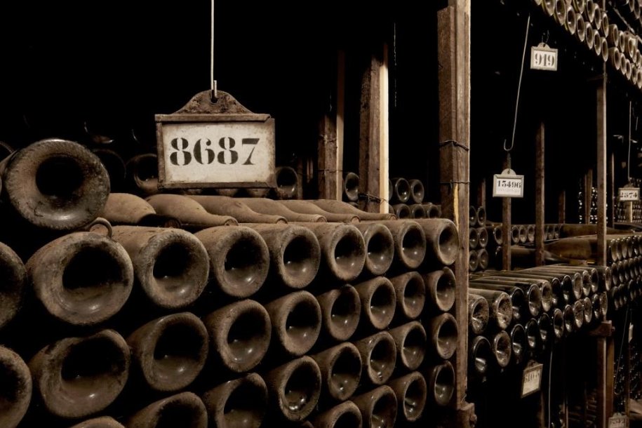 The cellars at Domaine Bouchard