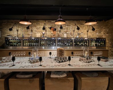 Hedonism tasting table