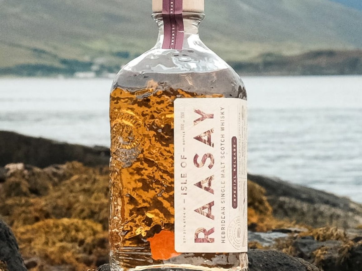 A bottle of Isle of Raasay