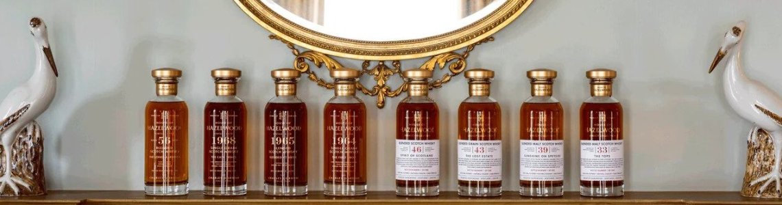Whiskies from the House of Hazelwood collection