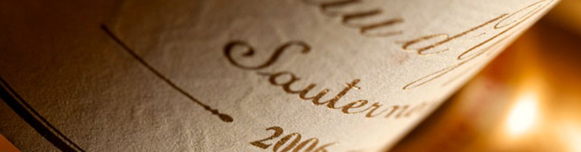 bottle of yquem