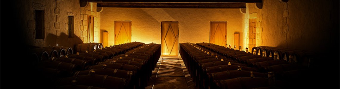 Barrel room Château d’Yquem