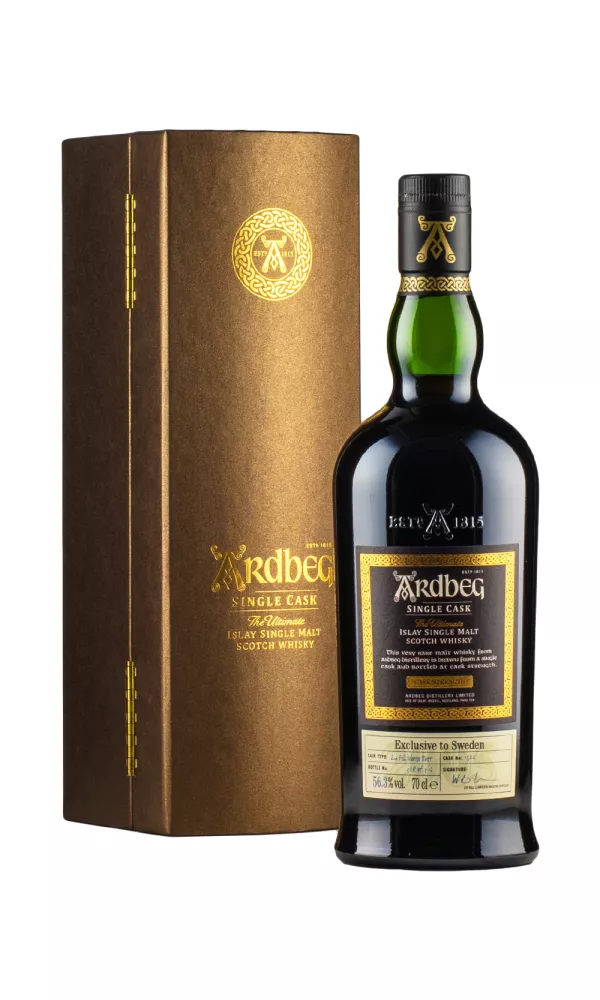 Ardbeg 15 Year Old Single Oloroso Cask 1322 Exclusive for Sweden Ardbeg 15 Year Old Single Oloroso Cask 1322 Exclusive for Sweden