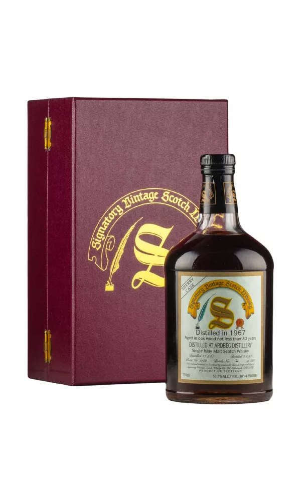 Ardbeg 30 Year Old Signatory Sherry Cask 1142 (Bottled 1997) Ardbeg 30 Year Old Signatory Sherry Cask 1142 (Bottled 1997)