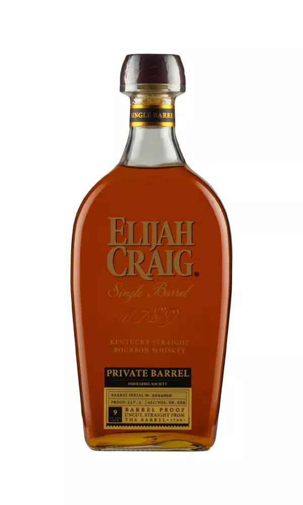 Elijah Craig Barrel Proof Barrel Pick for Kappy`s Elijah Craig Barrel Proof Barrel Pick for Kappy`s