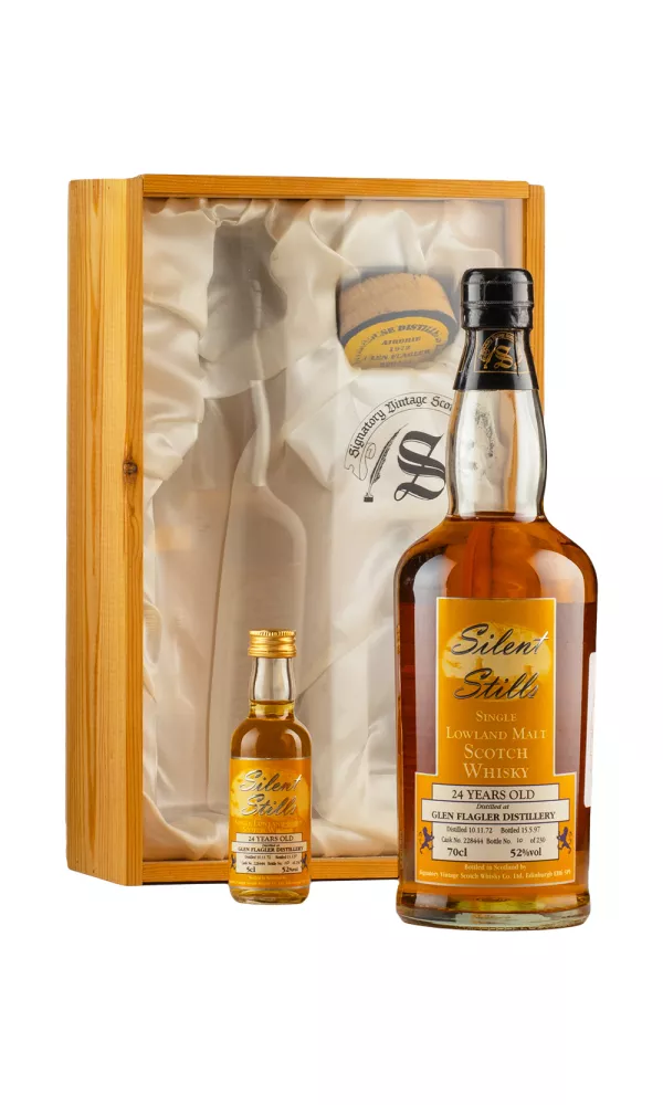 Glen Flagler 24 Year Old `Silent Stills` Signatory Glen Flagler 24 Year Old `Silent Stills` Signatory
