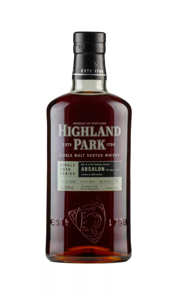 Highland Park 10 Year Old Single Sherry Cask #596 Highland Park 10 Year Old Single Sherry Cask #596