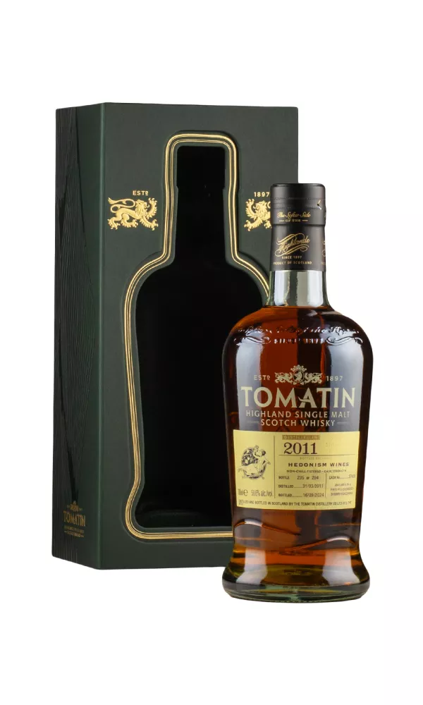 Tomatin 13 Year Old Fresh Sherry Hogshead (Exclusive to Hedonism Wines) Tomatin 13 Year Old Fresh Sherry Hogshead (Exclusive to Hedonism Wines)