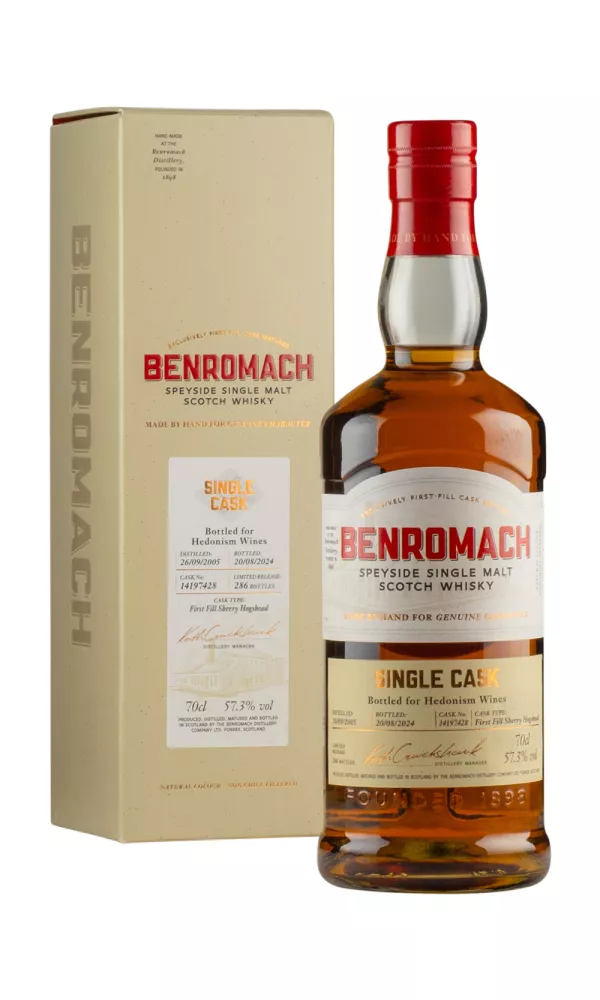 Benromach 18 Year Old Single Sherry Cask (Exclusive to Hedonism Wines) Benromach 18 Year Old Single Sherry Cask (Exclusive to Hedonism Wines)