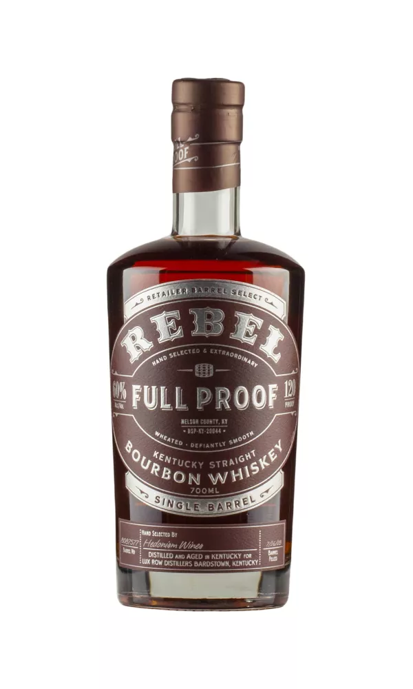 Rebel Full Proof Single Barrel Bourbon (Exclusive to Hedonism Wines) Rebel Full Proof Single Barrel Bourbon (Exclusive to Hedonism Wines)