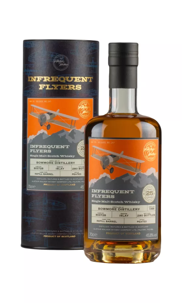 Bowmore 25 Year Old Infrequent Flyers Bowmore 25 Year Old Infrequent Flyers