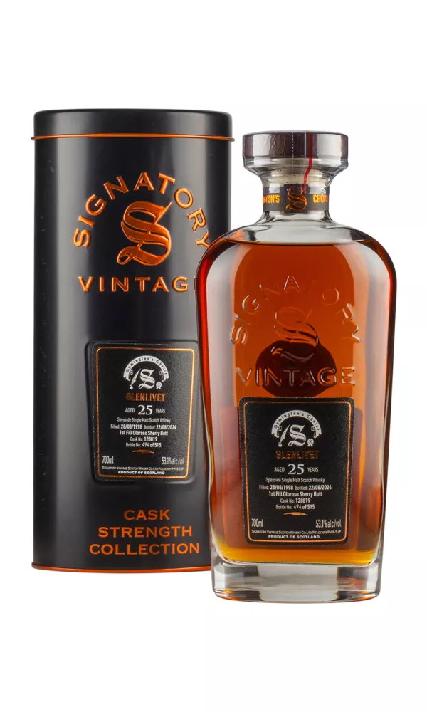 Glenlivet 25 Year Old Symington`s Choice Signatory Glenlivet 25 Year Old Symington`s Choice Signatory