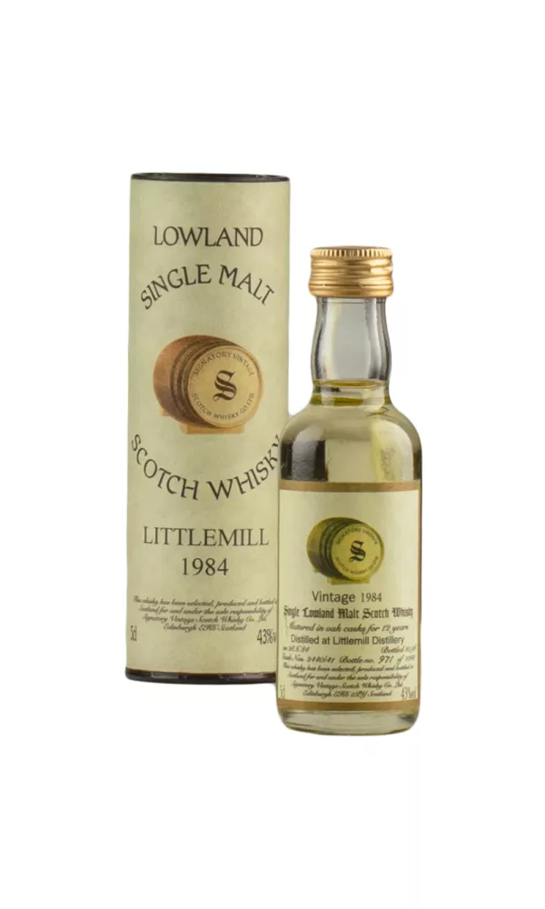 Littlemill 12 Year Old Signatory Littlemill 12 Year Old Signatory