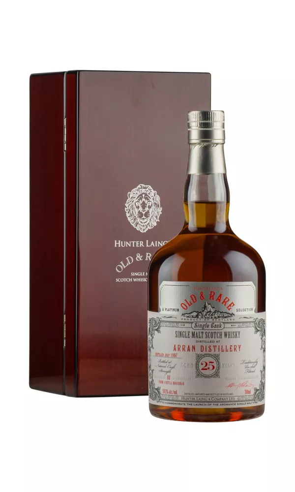 Arran 25 Year Old `Old and Rare` Hunter Laing Arran 25 Year Old `Old and Rare` Hunter Laing