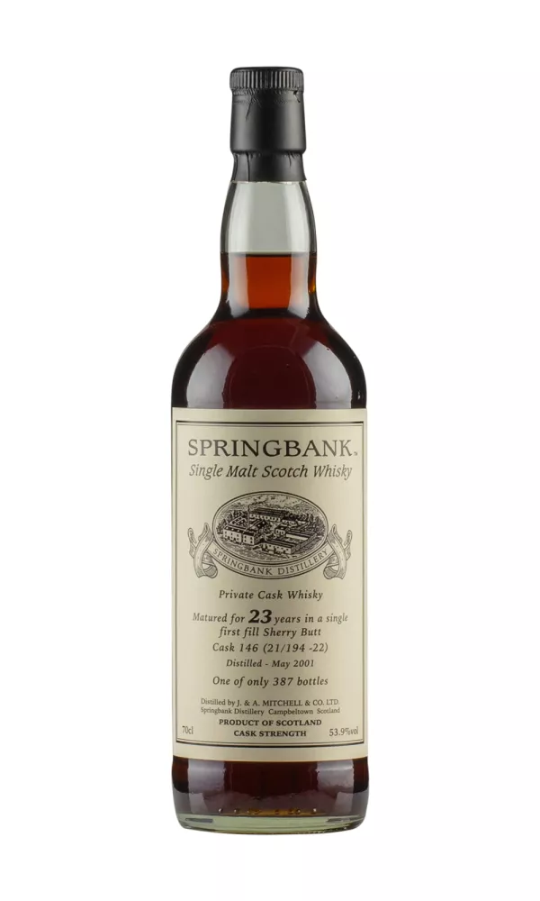 Springbank 23 Year Old Private Sherry Butt