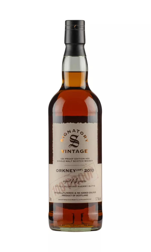 Orkney 14 Year Old (Highland Park) Signatory 100 Proof Orkney 14 Year Old (Highland Park) Signatory 100 Proof