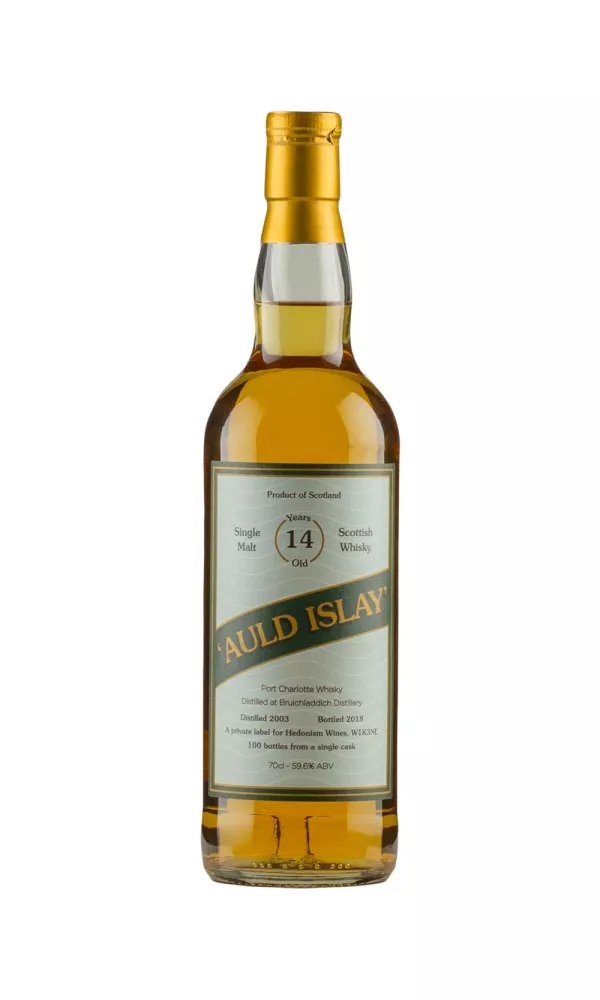 Port Charlotte 14 Year Old `Auld Islay` Single Barrel (Exclusive to Hedonism Wines) Port Charlotte 14 Year Old `Auld Islay` Single Barrel (Exclusive to Hedonism Wines)