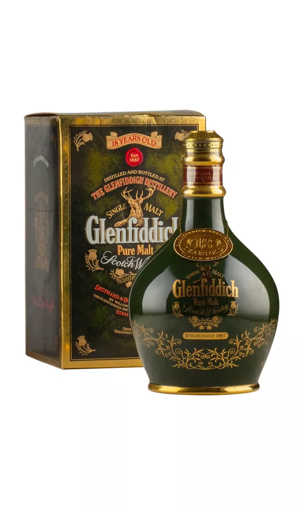Glenfiddich 18 Year Old Pure Malt Decanter c.1980s Glenfiddich 18 Year Old Pure Malt Decanter c.1980s