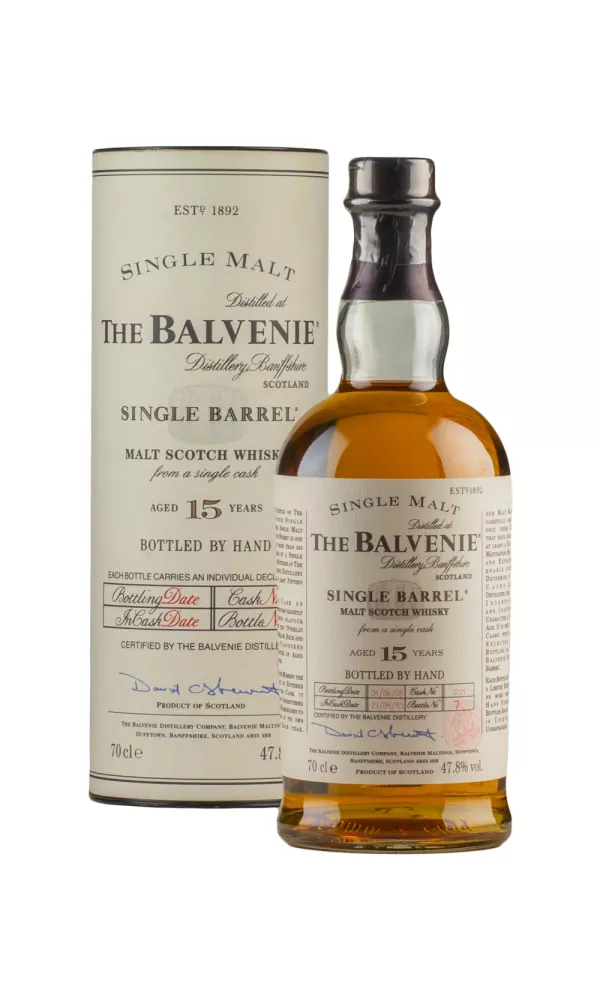 Balvenie 15 Year Old Single Barrel #5255 Balvenie 15 Year Old Single Barrel #5255