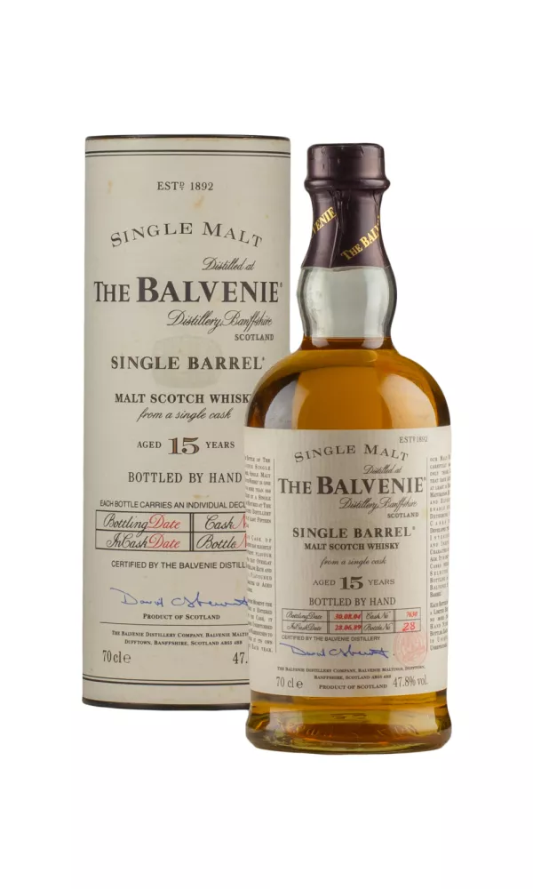 Balvenie 15 Year Old Single Barrel #7630 Balvenie 15 Year Old Single Barrel #7630