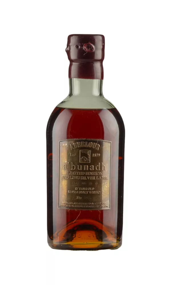 Aberlour A`bunadh 12 Year Old Millennium Silver Label Aberlour A`bunadh 12 Year Old Millennium Silver Label