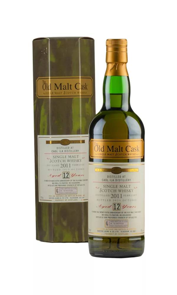 Caol Ila 12 Year Old Old Malt Cask 25th Anniversary Hunter Laing