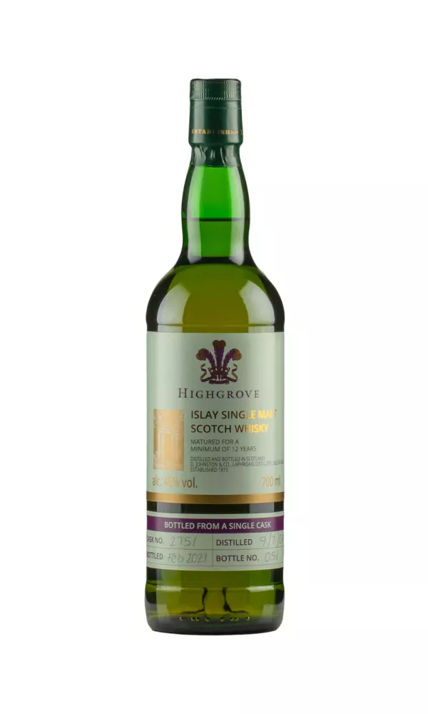 Laphroaig Highgrove 12 Year Old Single Cask (Bottled 2021) Laphroaig Highgrove 12 Year Old Single Cask (Bottled 2021)