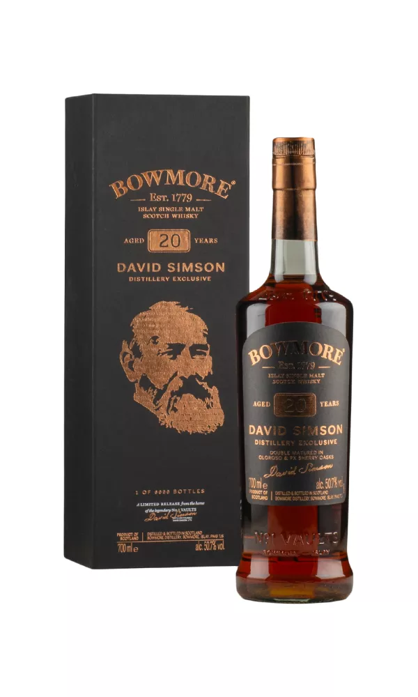 Bowmore 20 Year Old David Simson Distillery Exclusive Bowmore 20 Year Old David Simson Distillery Exclusive