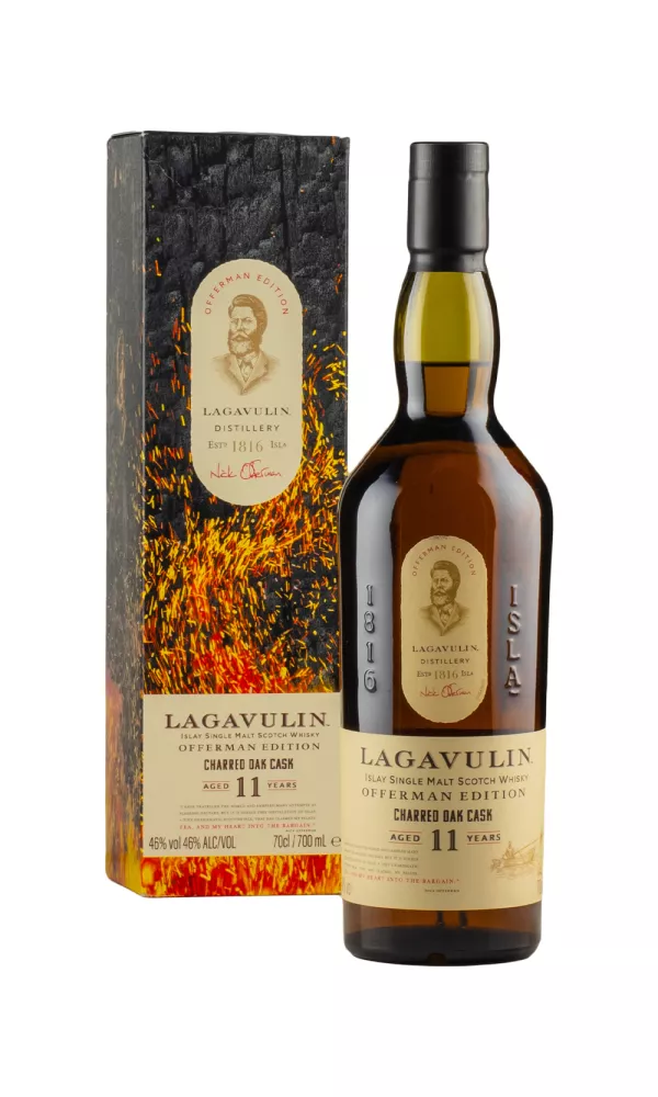 Lagavulin 11 Year Old Offerman 3rd Edition Charred Oak Lagavulin 11 Year Old Offerman 3rd Edition Charred Oak