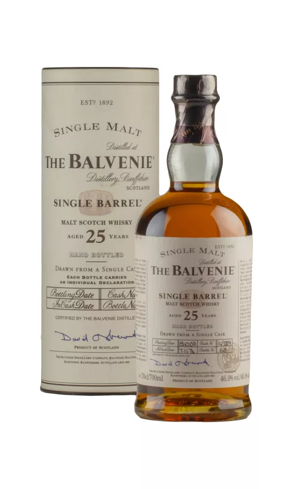 Balvenie 25 Year Old Single Barrel #14989 Balvenie 25 Year Old Single Barrel #14989
