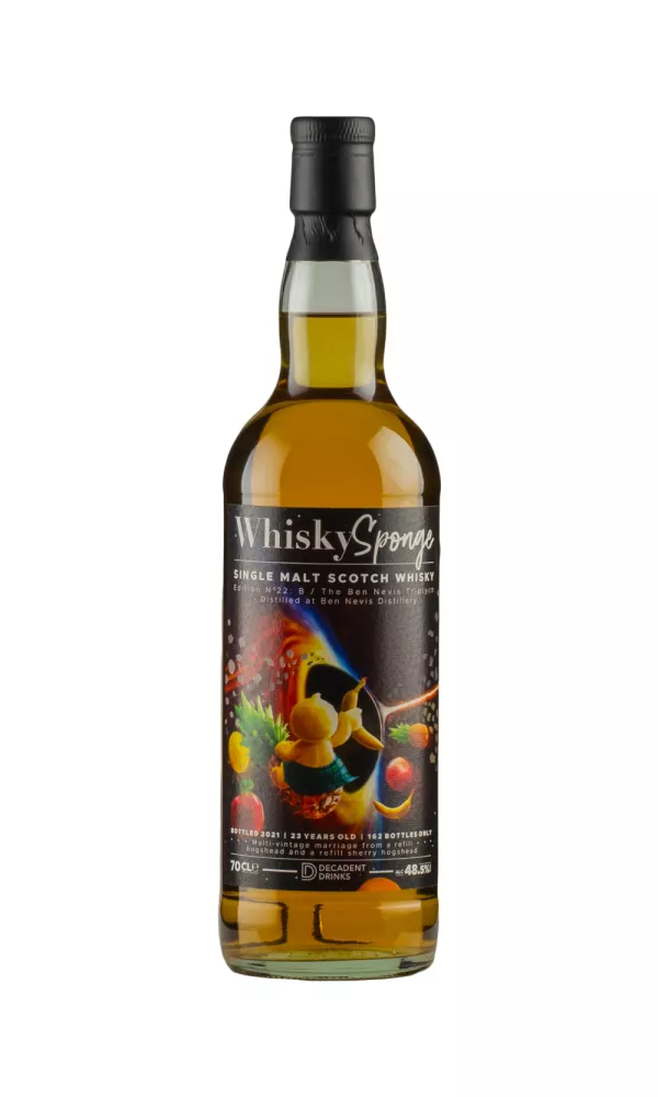 Ben Nevis 23 Year Old Triptych Whisky Sponge Edition No.22B Ben Nevis 23 Year Old Triptych Whisky Sponge Edition No.22B